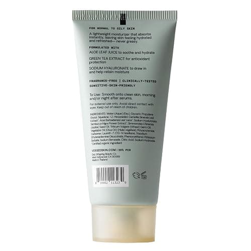 Versed Dew Point Gel Moisturizer For Face - Antioxidant-Rich Gel Cream with Green Tea Extract + Aloe Leaf Juice - Fast Absorbing, Non-Greasy Hybrid Facial Cream for Dry Skin, Vegan (2 fl oz) thumbnail 7