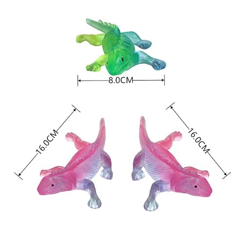 YIWLFQH 5 PCS Super Sticky Gradient Color Series Cute Soft Lizard Mochi Squishy Toys,Fidget Toys,Stress Relief Squeeze Toys,Gift Collection Kids Toys thumbnail 2