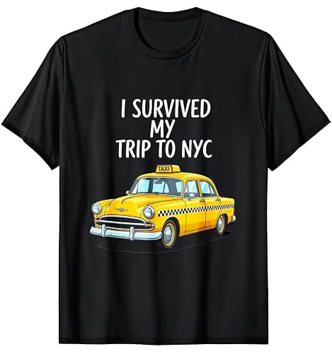 I survived my trip to NYC tee - Image 1