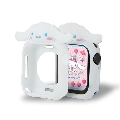 Sonix x Sanrio Apple Watch Cover | Bumper Case for Apple Watch | Protective Silicone Cover | Fits 38mm/40mm/41mm | Cinnamoroll - White thumbnail 2