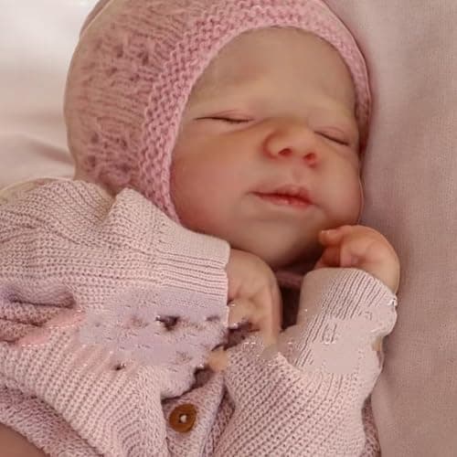 Anano Full Silicone Baby Doll-18 in Reborn Baby Dolls Silicone Full Body, Realistic Babys Doll Girl, Anatomically Correct Newborn Babys, Real Life Reborn Dolls with Accessories thumbnail 7