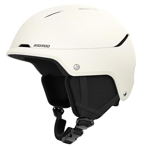 RIOROO Skihelm, Skihelme Herren Damen Jugendliche Größenverstellbar,Warme Flusen-Ohrpolster Snowboardhelm,Leichter Ski Helm mit Verstellbarem Belüftungssystem,Kompatibel mit Einer Skibrille - Image 1