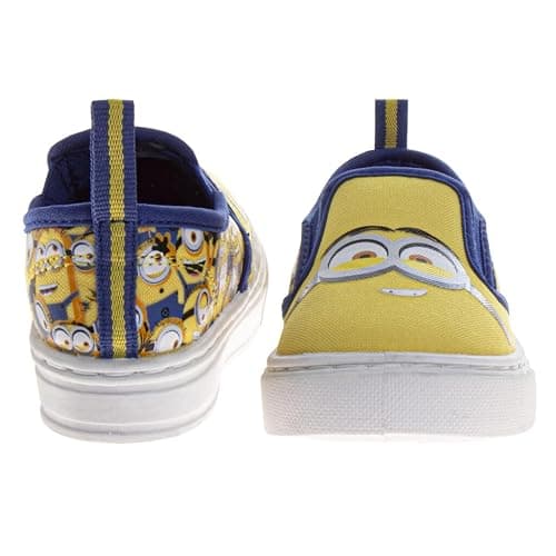 Kids Character Slip-On Canvas Shoes Sesame Street, Mickey Mouse, Spider-Man, Paw Patrol, Spongebob and Minions Casual Everyday Sneakers for Boys & Girls 5-10 Toddler 11-13 Little Kid 1-4 Big Kid thumbnail 3