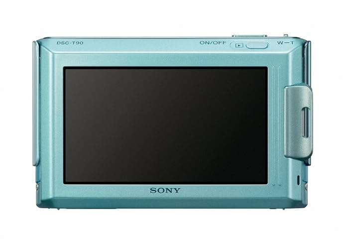 Sony Cyber-shot DSC-T90 12 MP Digital Camera with 4x Optical Zoom and Super Steady Shot Image Stabilization (Blue) thumbnail 2