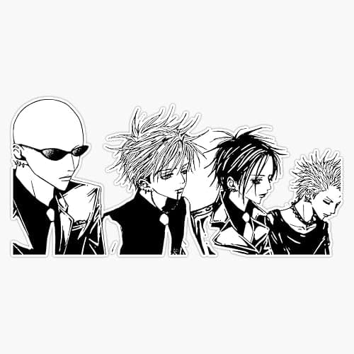 Anime Nana Classic Sticker Vinyl Waterproof Sticker Decal Car Laptop Wall Window Bumper Sticker 5" - Image 1
