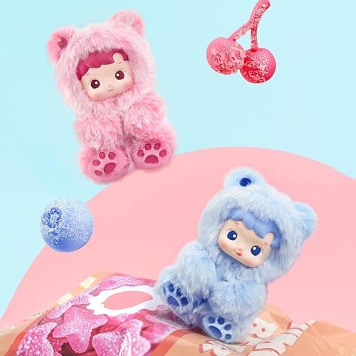 POP MART HACIPUPU Gummy Bear Series-Vinyl Plush Pendant Whole Set, Articulated Character Premium Design Gifts for Women Fan-Favorite Collectible Toy Art Toy Action Figure thumbnail 4