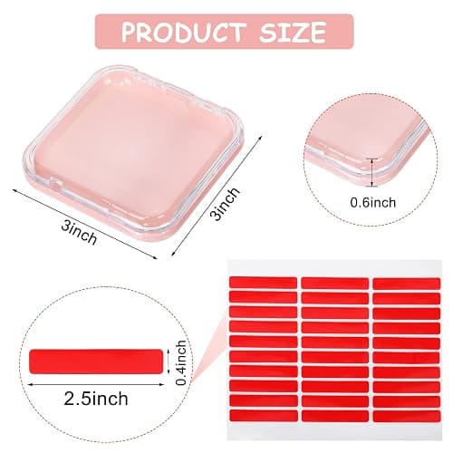20pcs Press On Nail Packaging Boxes with 60pcs Double Sided Adhesive Nail Tape Acrylic Press On Nail Storage Box in 4 Colors Artificial Nail Display Box for Press on Nail Business Nail Art Nail Salon thumbnail 4