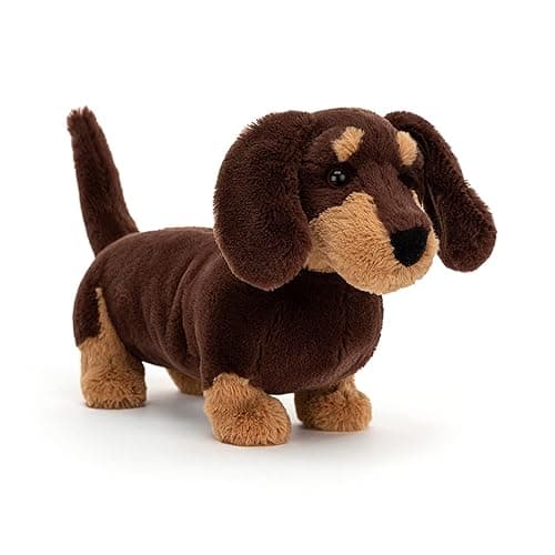 Jellycat Otto Sausage Dog Stuffed Animal, Medium 11.5 inches - Dogs and Puppies Plush Toy - Classic Children's Gift - Medium