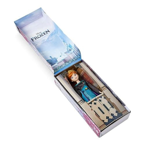 Disney Store Official Princess Classic Doll (Queen Anna from Frozen 2), 11 Inches, Includes Brush with Molded Details, Fully Posable Toy in Classic Outfit - Disney Princess Toys thumbnail 4