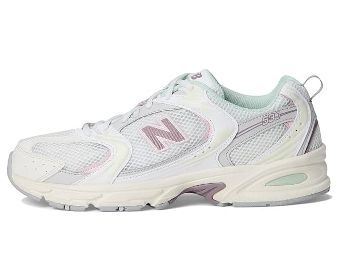 New Balance Men's 530 Sneaker - 12 Women/10.5 Men - Sea Salt/Ice Wine/Rose Sugar thumbnail 4