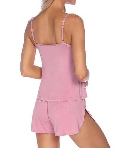 Senert Sexy Pajamas for Women Sleepwear Sexy Lingerie V Neck Pjs Cami Shorts Set Nightwear S-XXL thumbnail 6