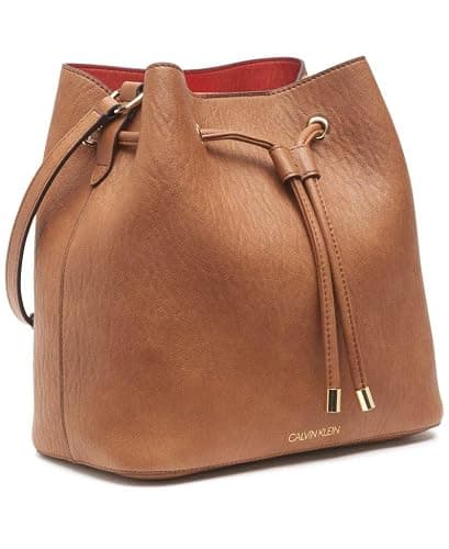 Calvin Klein Women's Gabrianna Novelty Bucket Shoulder Bag thumbnail 7