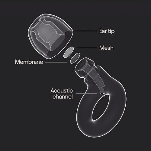 Loop Experience 2 Ear Plugs – Stylish Certified Hearing Protection for Concerts & Festivals, Live Events, Musicians, Sports, DJs and Nightlife – 17dB Noise Reduction Earplugs (High-Fidelity) - Silver thumbnail 6