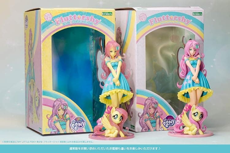 Kotobukiya My Little Pony: Fluttershy (Limited Color Variant Edition) Bishoujo Statue, Multicolor thumbnail 13