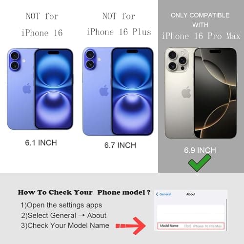 UEEBAI Magnetic for iPhone 16 Pro Max Case, Bow Case Compatible with MagSafe, Wireless Slim Clear Ribbon Aesthetic Phone Cover Anti-Yellowing Shockproof Protective Cover for Women Girl - Baby Blue thumbnail 7