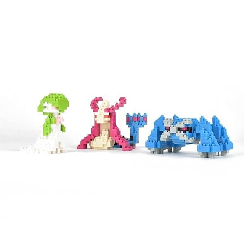 nanoblock Bandai Gardevoir Pokemon Model Building Blocks Puzzles For Adults And Kids | Plastic Model Kits With Mini Bricks Make Great Pokemon Gifts For Boys Girls And Adults Age 12+ thumbnail 7