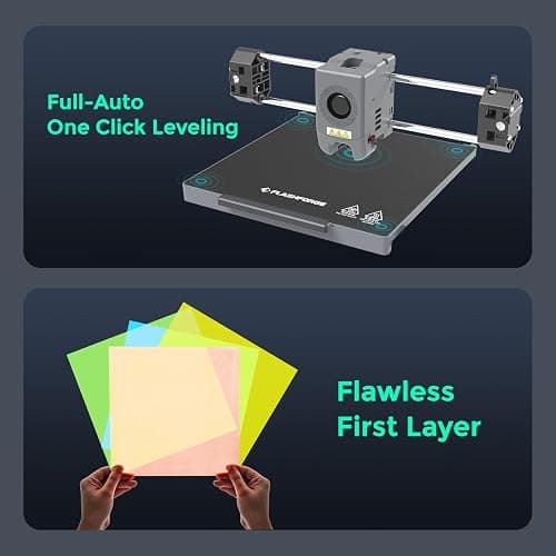 FLASHFORGE Adventurer 5M Pro 3D Printer with 1 Click Auto Printing System, 600mm/s High-Speed, Quick Detachable 280°C Nozzle, Core XY All-Metal Structure, Multi-Functional 220x220x220mm 3D Printer thumbnail 4
