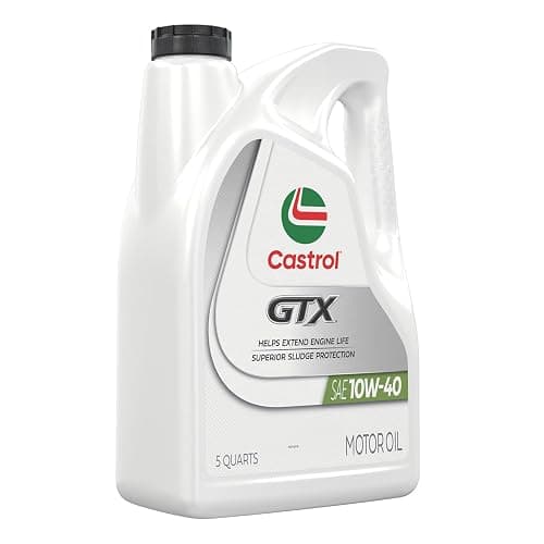 Castrol GTX 10W-40 Conventional Motor Oil, 5 Quarts thumbnail 3