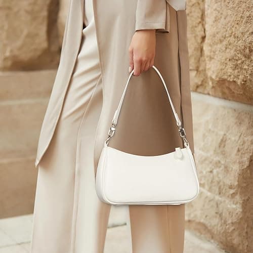 WantGor Clutch Tote Handbags, Shoulder Purse for Women Crossbody Bags | Mini Hobo Bag Retro Vegan Leather Trendy Handbag thumbnail 3