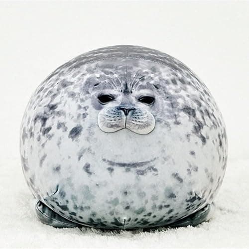 Stuffed Animals,Cute Seal Plush Pillows,15.7 inch Soft Plush Toys Stocking Stuffers for Kids Boys Girls Women,Essential Items for Returning to Dorms,Birthday for Kids thumbnail 8