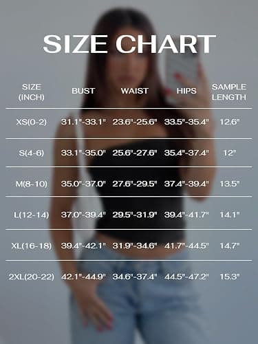 REORIA Women's Y2K Strapless Backless Tube Top Double Lined Sleeveless Crop Tank Top for Summer 2025 Going Out thumbnail 4