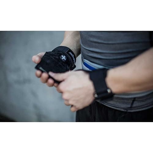 Harbinger Lifting Grips, Black thumbnail 4