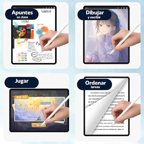 Lápiz para Apple iPad 2018–2025 con Carga Rápida, Rechazo De Palma Y Bluetooth. Preciso Y Sin Retardo. thumbnail 4