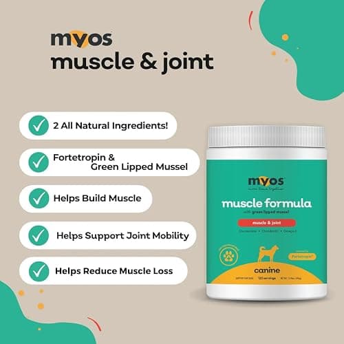 MYOS Muscle & Joint Powered by Fortetropin with Green Lipped Mussel (198 gr) thumbnail 3