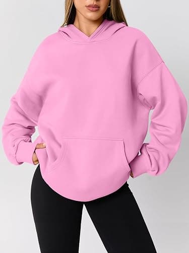 AUTOMET Womens Oversized Hoodies Fleece Trendy Sweatshirts Fall Fashion 2025 Pullover Winter Clothing Outfits thumbnail 2