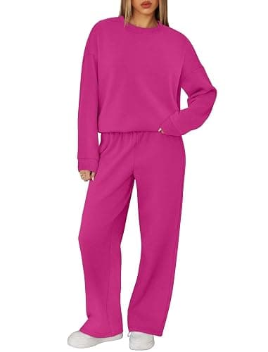 XIEERDUO Sweatsuits Women 2 Piece Outfit Matching Lounge Sets Fall Outfits 2025 Fashion Clothing Crewneck Track Suits thumbnail 4