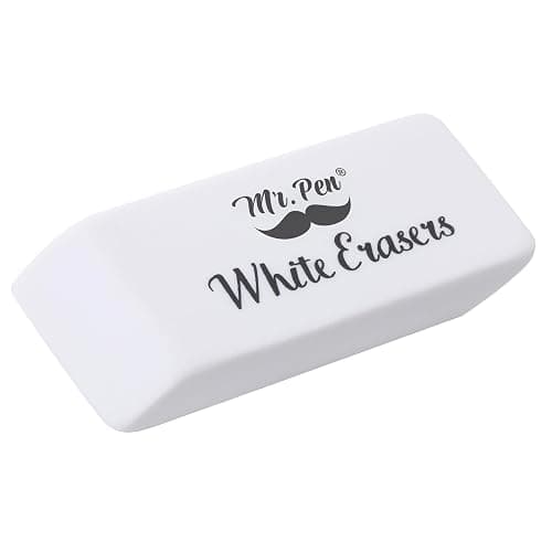 Mr. Pen- Erasers, Pencil Eraser, 12 Pack, White Erasers, Eraser, Eraser Pencil thumbnail 8