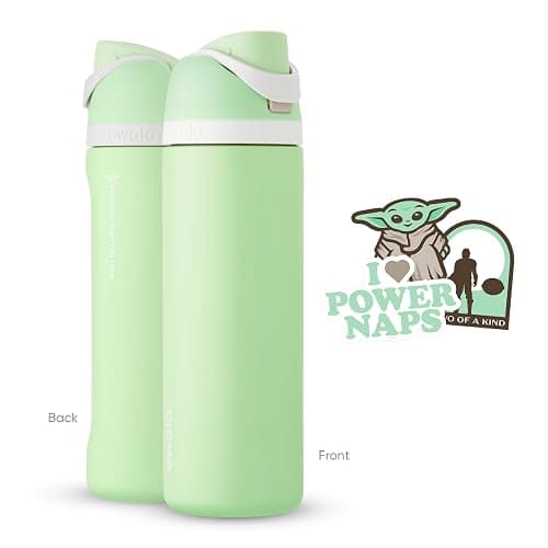 Owala Star Wars FreeSip Insulated Stainless Steel Water Bottle with Straw for Sports and Travel, BPA-Free, 24-Ounce, Stronger Than You Think thumbnail 6