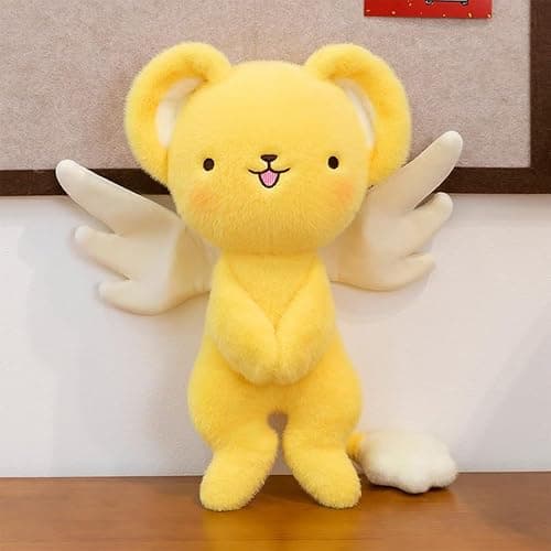 MABAIUDE Cardcaptor Figure Cerberu Plush Kinomot Stuffed Doll Pillow Anime Plushies Soft Hug Pillow Cushions Home Sofa Decoration Gifts 14'' thumbnail 4