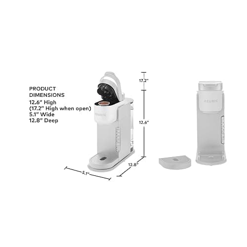 Keurig K-Express Coffee Maker, Single Serve K-Cup Pod Coffee Brewer, Warm Stone - Warm Stone thumbnail 2