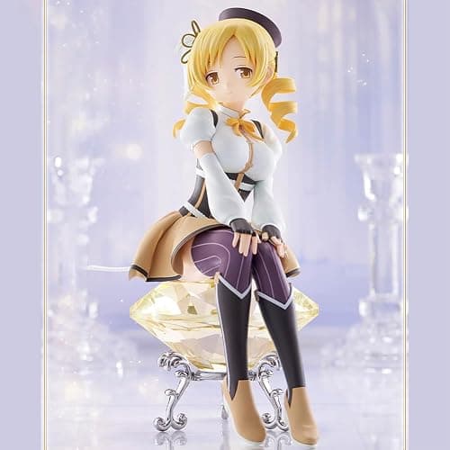 YLQANONG Tomoe Mami Figures Anime KanameMadoka Akemi Homura Figure Statues PVC Anime Action Figurine Desk Decoration 20CM thumbnail 4