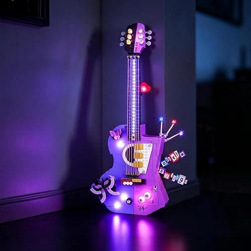 BRIKSMAX Light Kit Compatible with LEGO Olivia Rodrigo's Dual Guitar | Editions 43031 - Movie-inspired lighting - Immersive display experience - Perfect for fans and collectors - NO LEGO - Image 1