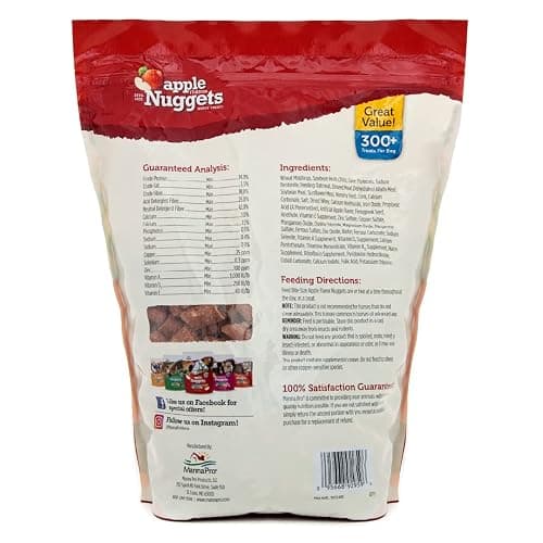 Manna Pro Bite-Size Nuggets for Horses, Pocket Sized Training Horse Treats, Apple Flavored Treats, Packs with Vitamins & Minerals, Great Taste Guaranteed, 4 lbs thumbnail 2