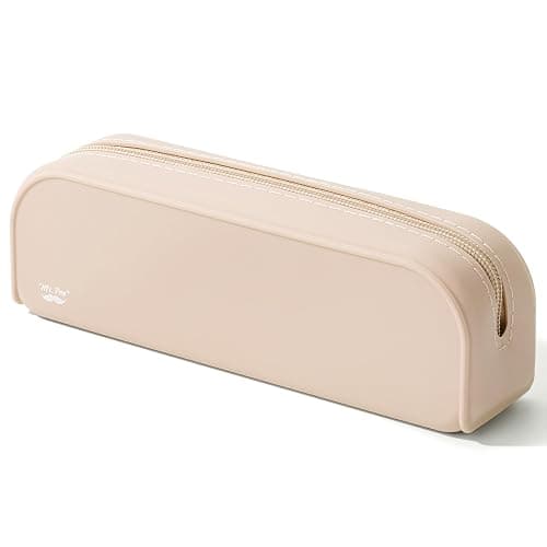 Mr. Pen- Silicone Pencil Case, Aesthetic Pencil Bag for Women, Makeup Pouch | Multifunctional Pouch for Stationery, Cosmetics and Electrical Goods Storage - Image 1