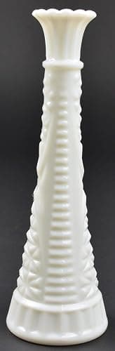 Stars & Bars Milk Glass (5 7/8" Bud Vase) One Vase thumbnail 5