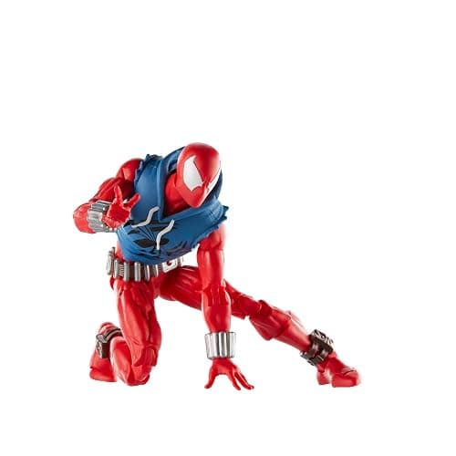 Marvel Legends Series Scarlet Spider, Spider-Man Comics Collectible 6-Inch Action Figure thumbnail 5