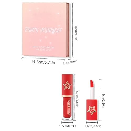 Lip Gloss for Kids Girls 8 Years Old 2.5ml X 12 Shades Set Lipstick For Beautiful And Long Lasting Makeup Non Sticky And Non Fading Moisturizing Lip And Cheek Tint Lip Gloss Girls Teenager thumbnail 6