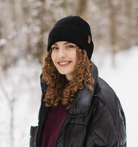 Wmcaps Winter Beanie for Men Women, Fleece Lined Beanie Soft Warm Knit Hat Ski Stocking Cuffed Cap thumbnail 4