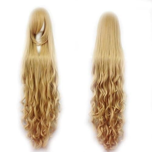 Fashion Women's Cosplay Hair Wig 150cm Long Curly Hair Heat Resistant Costume Party Full Wigs - Image 1