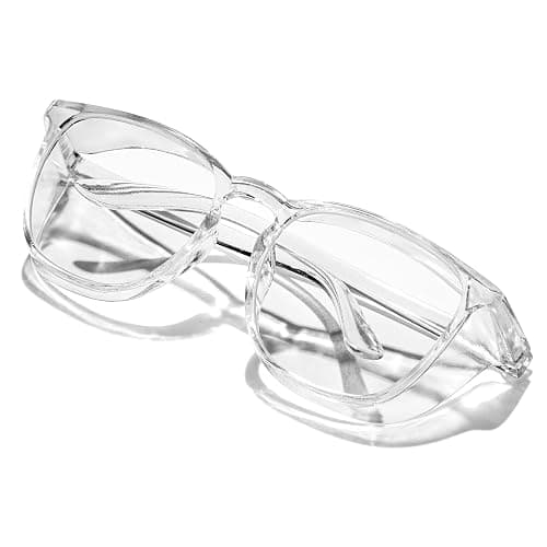 Safety Glasses for Women Anti Fog Safety Goggles Blue Light Blocking Nurse Eye Protection With Side For Men - Image 1