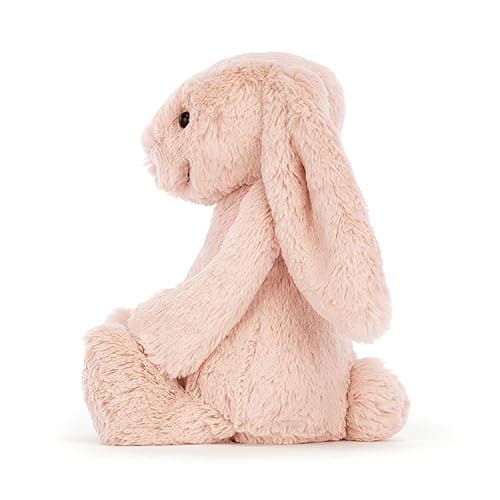 Jellycat Bashful Blush Bunny Stuffed Animal, Medium 12 inches - Rabbit and Bunny Plush Toy - Classic Children's Gift thumbnail 4