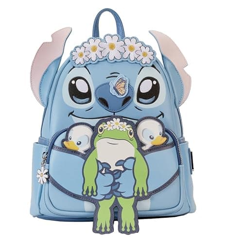 Loungefly Disney Lilo & Stitch Springtime Daisy Mini Backpack Standard - Image 1