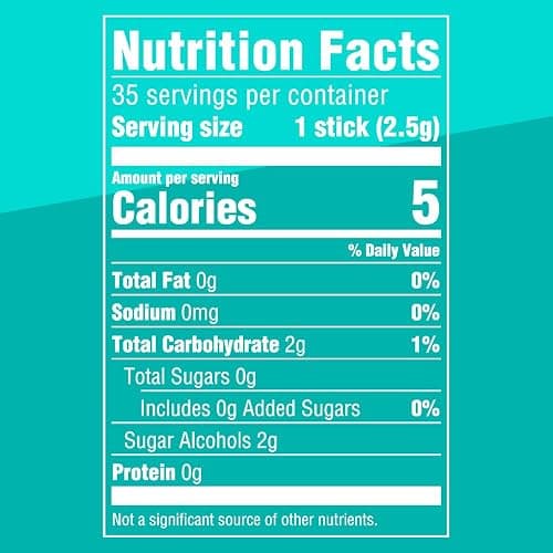 EXTRA Polar Ice Sugar Free Chewing Gum, School Snacks, 35 Stick Pack | Mint gum for fresh breath on the go; sugar free gum and extra gum for school snacks, office desks, backpacks. thumbnail 2