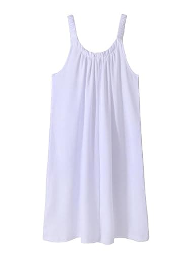 TongKiKi Girl's Beach Swim Cover Up Summer Sleeveless Tank Halter Dresses thumbnail 3