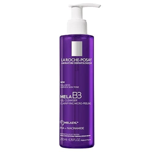 La Roche-Posay Mela B3 Gel Cleanser, Formulated With Melasyl + Niacinamide + PHA, Anti Aging Face Wash For Discoloration, Dark Spots & Post Acne Marks, Dark Spot Corrector, Oil Free & Soap Free - Image 1