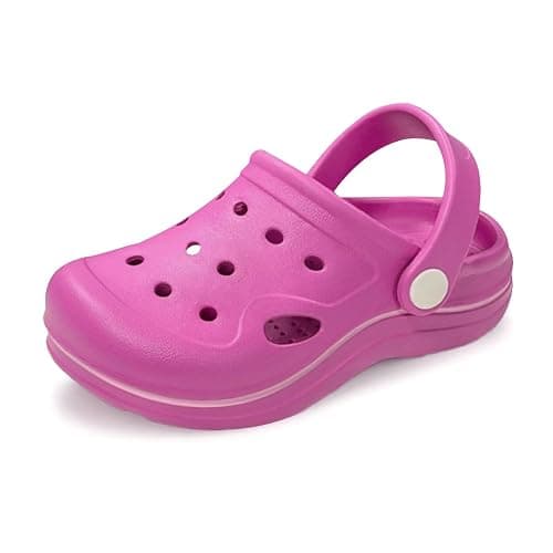 Nedaan Toddler Girls Boys Clogs Classic Garden Shower Beach Pool Swim Slip on Sandals Slides Children Kid Cute Water Shoes - Image 1